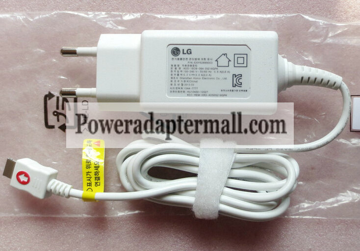 Original LG 5.2V 3A AC power Adapter H160 05216GPK Tablet PC